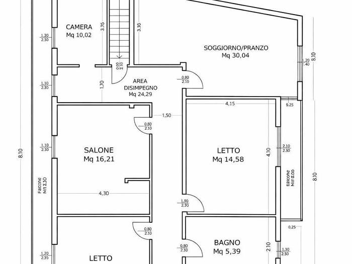 Appartamento con 6 locali in vendita in Centro, Capoterra