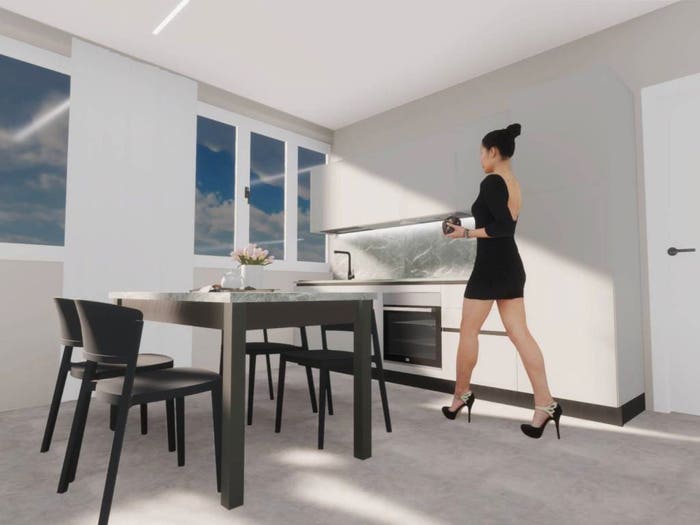 Appartamento trilocale in vendita in Via San Martino, Borghi, Como