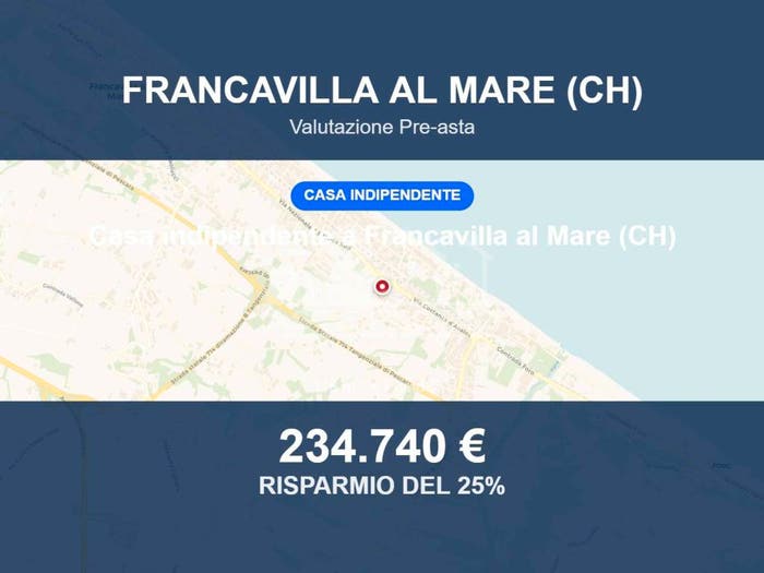 Casa quadrilocale in vendita in Via Adriatica Sud, Centro, Francavilla al Mare