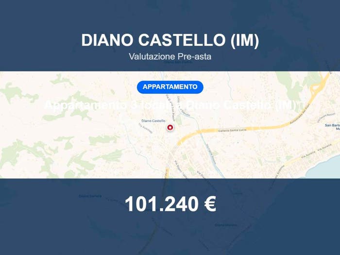 Appartamento bilocale in vendita in Strada Monterosso, Diano Castello