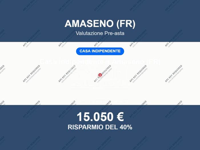 Casa trilocale in vendita in Localita' San Benedetto, Centro, Amaseno