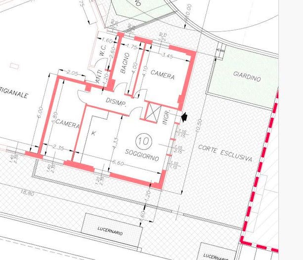 Appartamento trilocale in vendita in Via Bruno Buozzi, Centro, Falconara Marittima