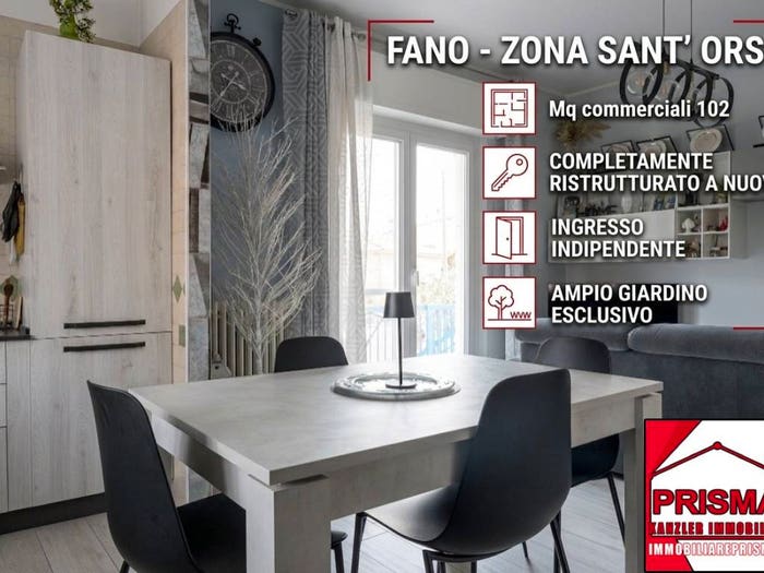 Appartamento quadrilocale in vendita in Via Bellandra, Sant'Orso, Fano