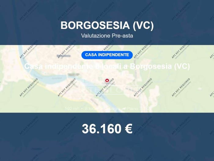 Casa con 6 locali in vendita in Via Bagnella, Centro, Borgosesia