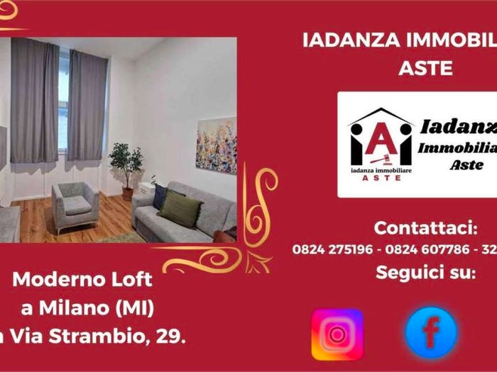 Appartamento bilocale in vendita in Via Gaetano Strambio, Città Studi, Milano