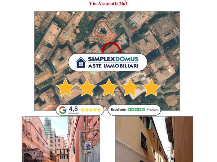 Appartamento con 5 locali in vendita in Via Assarotti, Castelletto, Genova