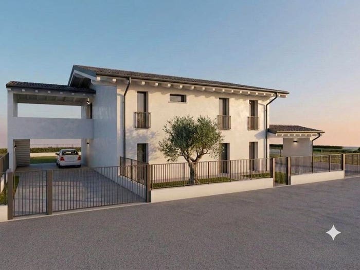 Appartamento quadrilocale in vendita in Via Albertano da Brescia, Centro, Montirone