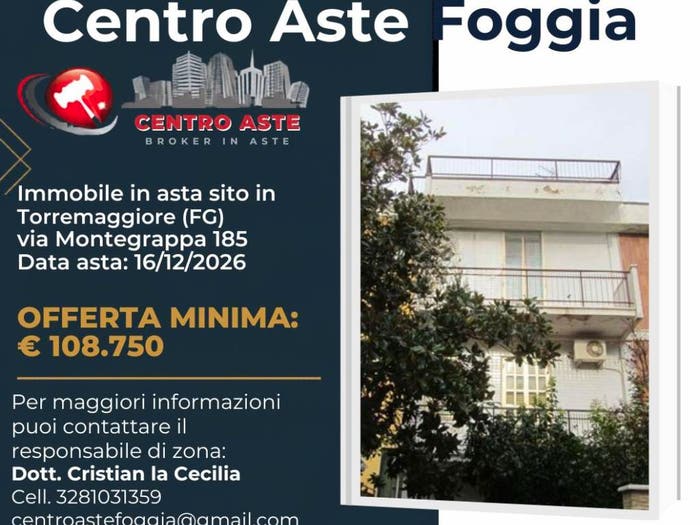 Appartamento con 5 locali in vendita in via Montegrappa Torremaggiore FG Italia, Torremaggiore