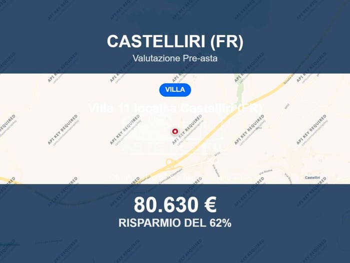 Casa con 6 locali in vendita in Via S Maria Salome, Castelliri
