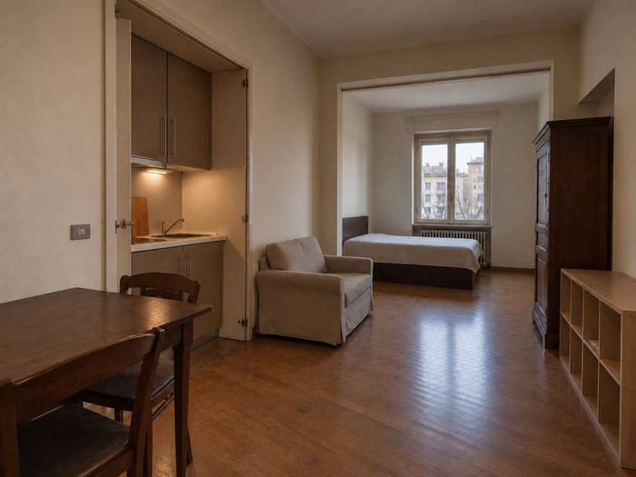 Appartamento monolocale in vendita in Viale Monte Santo, Porta Nuova, Milano