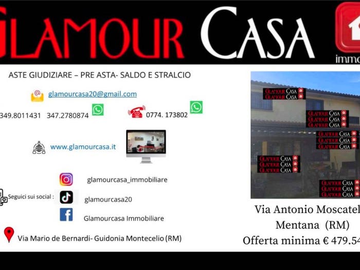 Casa trilocale in vendita in Via Antonio Moscatelli, Centro, Mentana
