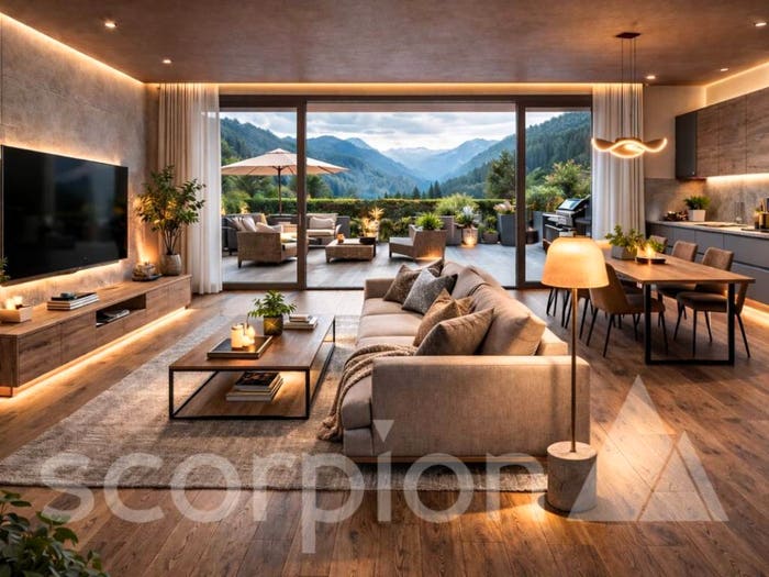 Casa quadrilocale in vendita in Corso Dolomiti, Centro, Predazzo