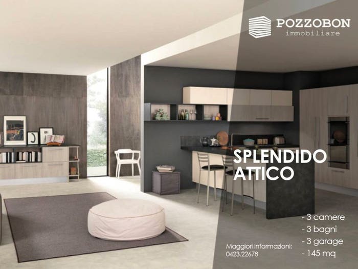 Appartamento quadrilocale in vendita in Viale d'Amore, Centro, Montebelluna