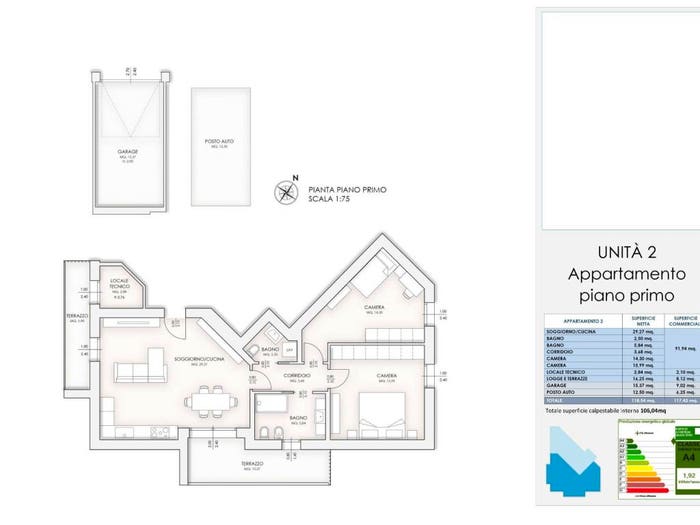 Appartamento trilocale in vendita in Via Guglielmo Marconi, Tremignon Vaccarino, Piazzola sul Brenta