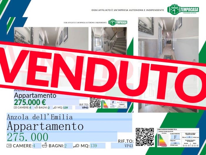 Appartamento con 6 locali in vendita in Via Emilia, Centro, Anzola dell'Emilia
