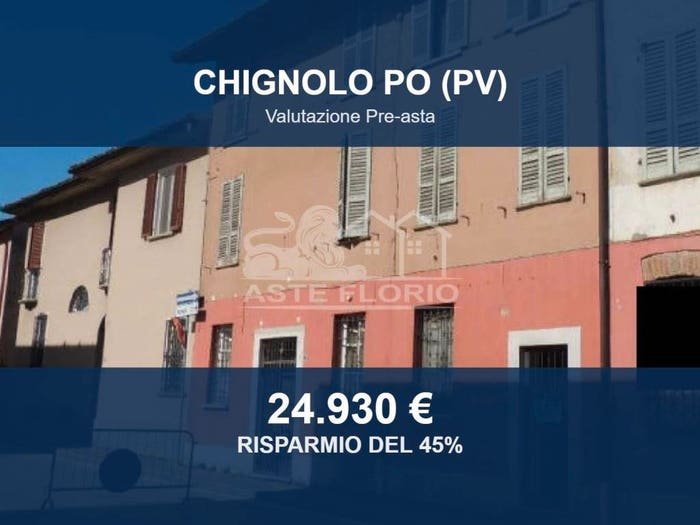 Appartamento con 5 locali in vendita in Via Garibaldi, Centro, Chignolo Po
