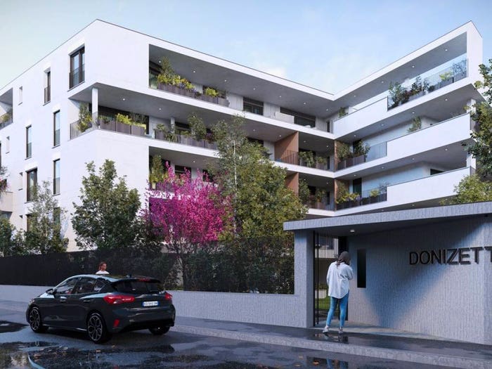 Appartamento trilocale in vendita in Via Gaetano Donizetti, San Martino, Novara