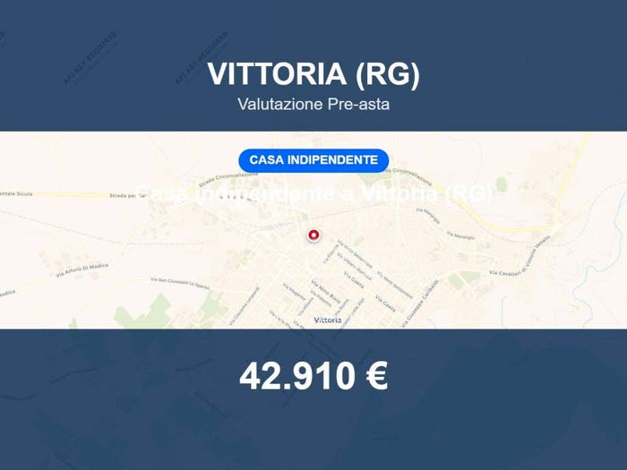 Casa con 5 locali in vendita in Via GB Iacono n, Centro, Vittoria