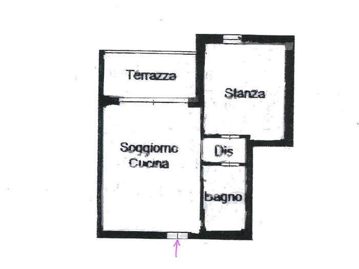 Appartamento bilocale in vendita in Centro, Laives