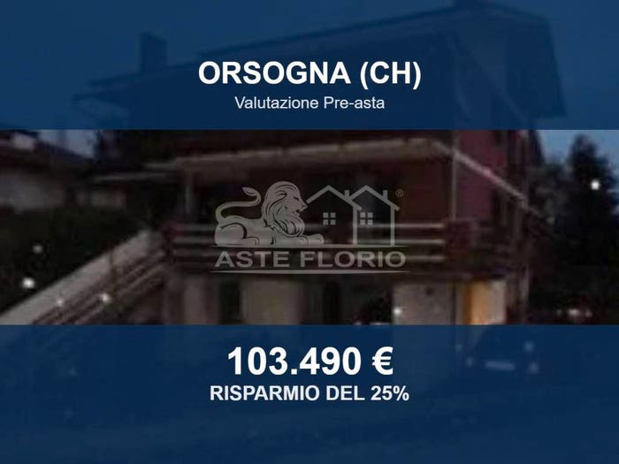Appartamento trilocale in vendita in Via Santa Brigida B, Centro, Orsogna