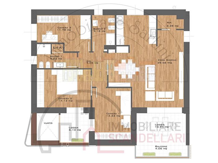 Appartamento quadrilocale in vendita in Rimini