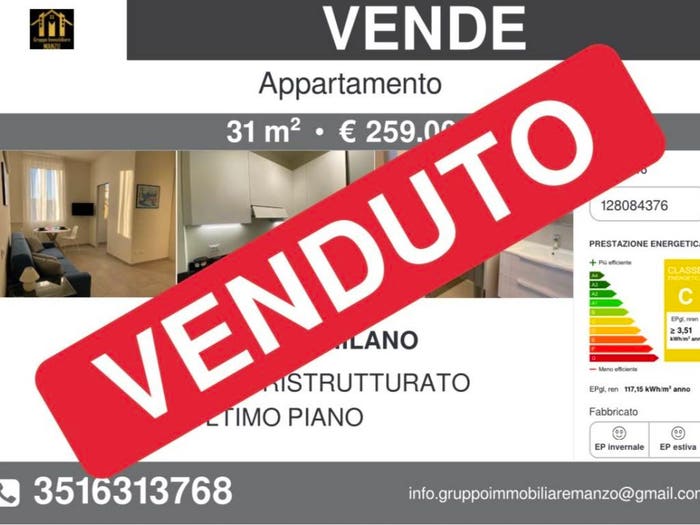 Appartamento monolocale in vendita in Via Cadore, Cadore, Milano