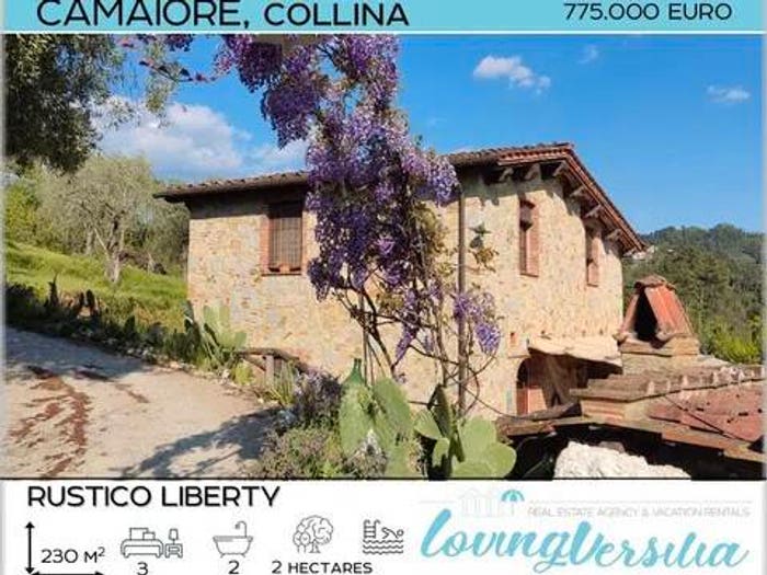 Casa con 6 locali in vendita in Strada Comunale Di Licetro, Camaiore Paese, Camaiore