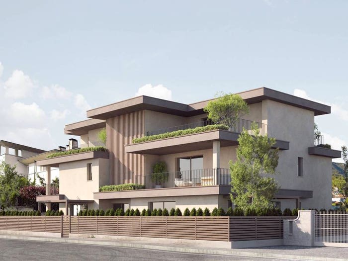 Appartamento trilocale in vendita in Via Massiago, Centro, Botticino