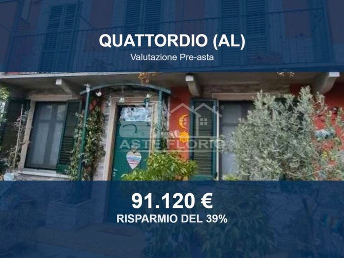 Casa con 6 locali in vendita in Via Cavour, Centro, Quattordio