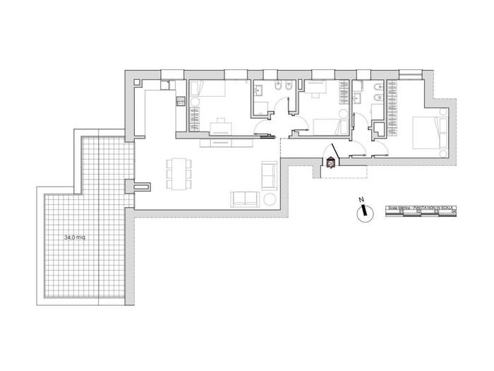 Appartamento quadrilocale in vendita in Via dei Carbonari, Centro Garibaldi, Casalecchio di Reno