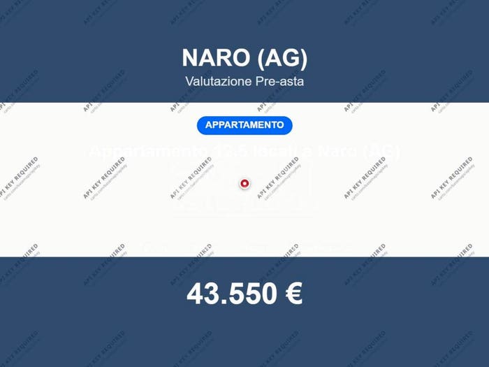 Appartamento con 6 locali in vendita in Via Ninni Cassarà, Naro