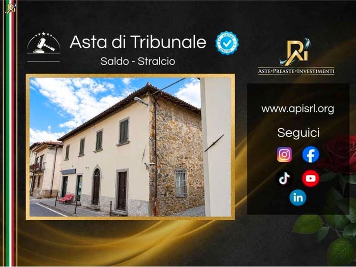 Appartamento trilocale in vendita in Via Vecchiacci, Filicaia, Camporgiano