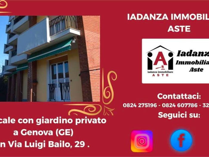 Appartamento trilocale in vendita in Via Luigi Bailo, Molassana, Genova