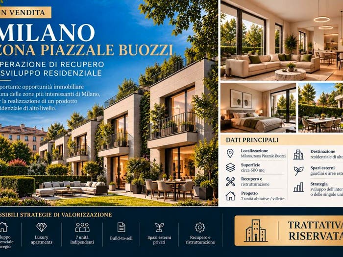 Casa in vendita in Porta Romana Medaglie d'Oro, Milano