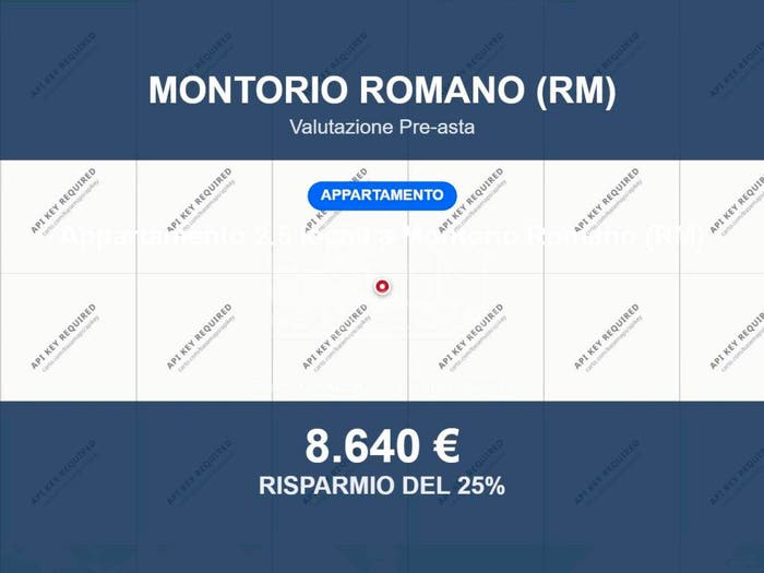 Appartamento bilocale in vendita in Via delle Sorgenti, Montorio Romano