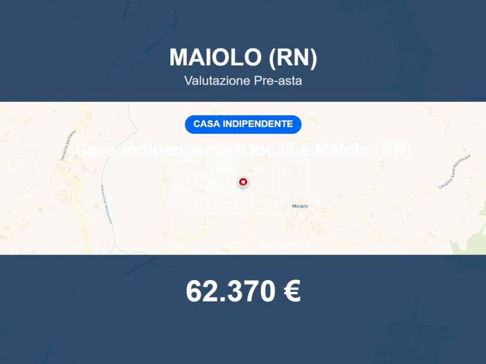 Casa con 6 locali in vendita in Località Cà Mazzocco Cà Mazzocco, Santa Maria, Maiolo