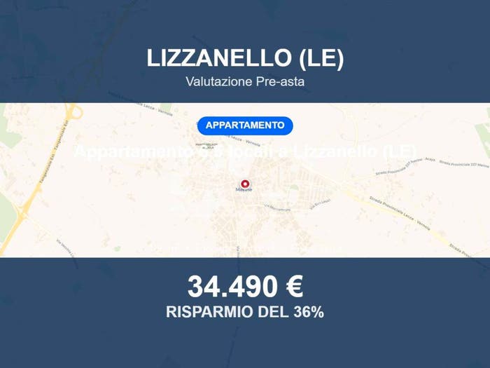 Appartamento trilocale in vendita in Via Ciro Menotti, Merine, Lizzanello