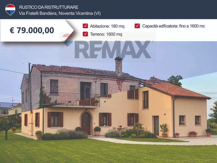 Casa con 6 locali in vendita in via Fratelli Bandiera, Noventa Vicentina