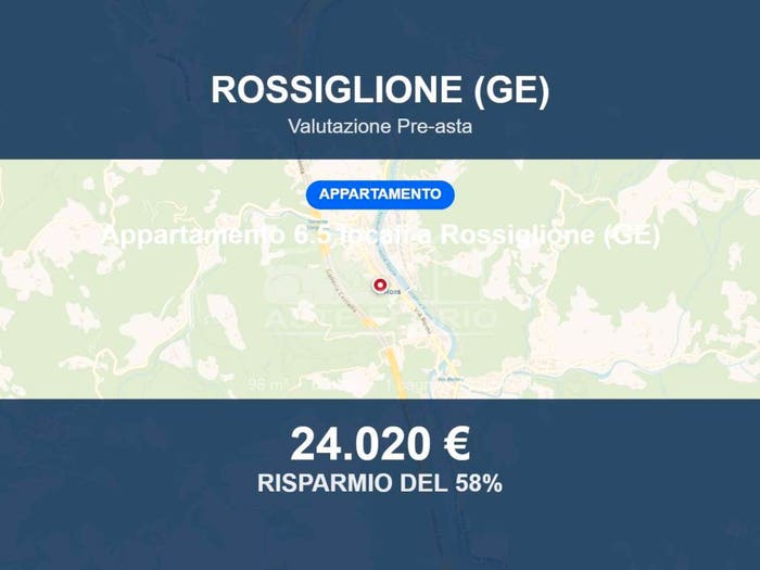 Appartamento quadrilocale in vendita in Via G Airenta, Centro, Rossiglione