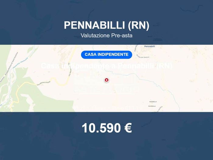 Casa quadrilocale in vendita in Via Ca' Bicci, Pennabilli