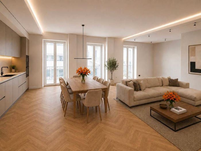 Appartamento trilocale in vendita in Via XX Settembre, Centro, Bergamo