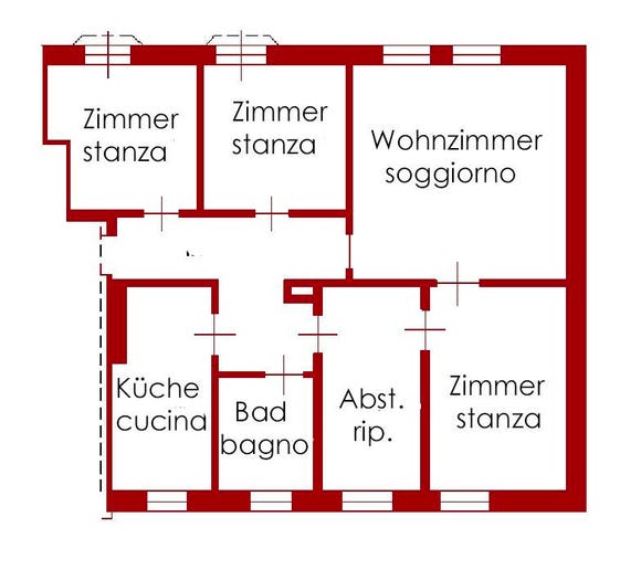 Appartamento con 6 locali in vendita in Via Rencio, Rencio, Bolzano