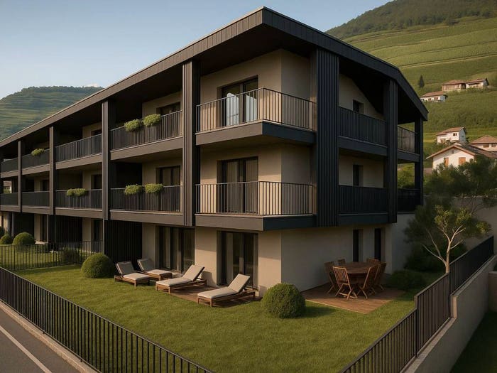 Appartamento bilocale in vendita in Via Johann Kravogl, Marlengo