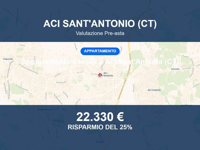 Appartamento trilocale in vendita in Via Roma, Centro, Aci Sant'Antonio