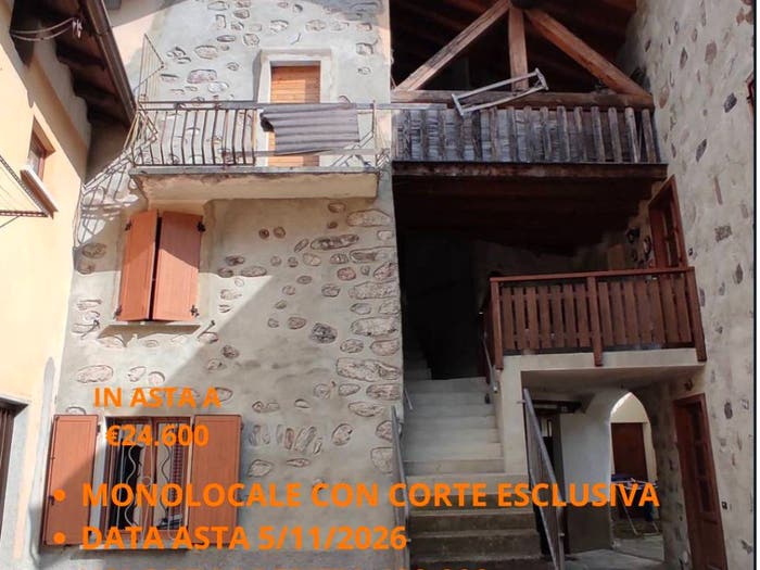 Appartamento monolocale in vendita in Via Don Vincenzo Riccardi, Valbondione