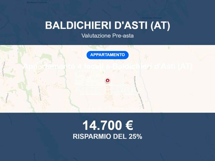 Appartamento quadrilocale in vendita in Via Guglielmo Marconi, Centro, Baldichieri d'Asti