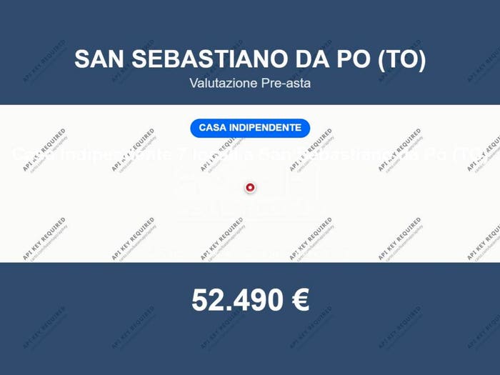Casa con 6 locali in vendita in via Bellavalle, San Sebastiano da Po