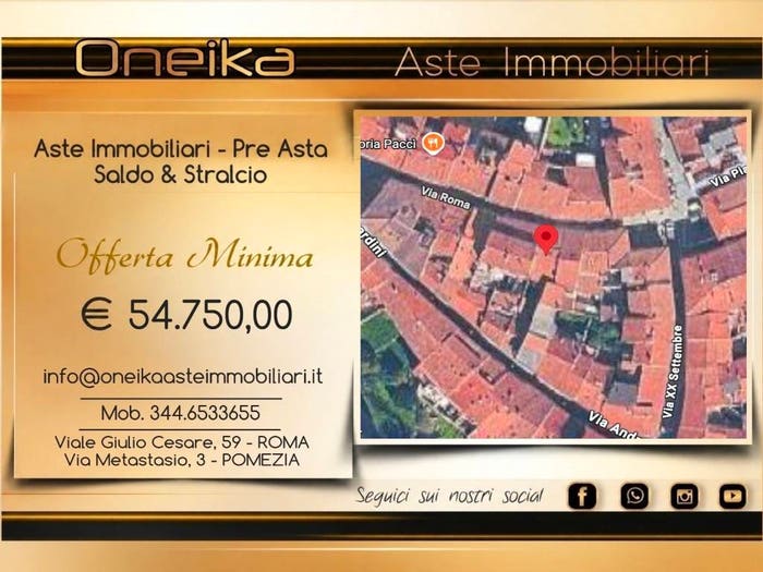 Appartamento quadrilocale in vendita in Via Roma, Centro, Buti