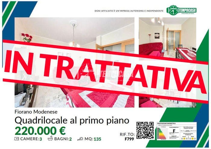 Appartamento quadrilocale in vendita in Via Statale, Fiorano, Fiorano Modenese