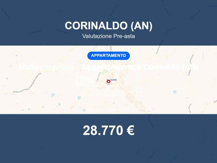 Appartamento trilocale in vendita in via del Fosso A, Centro, Corinaldo